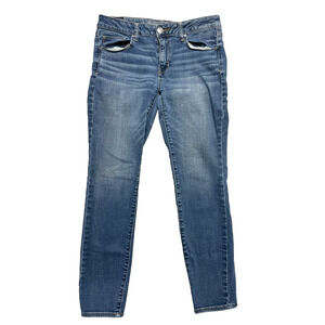 American Eagle Outfitters Women’s Skinny Jeans Size 10 Regular Fit Preppy